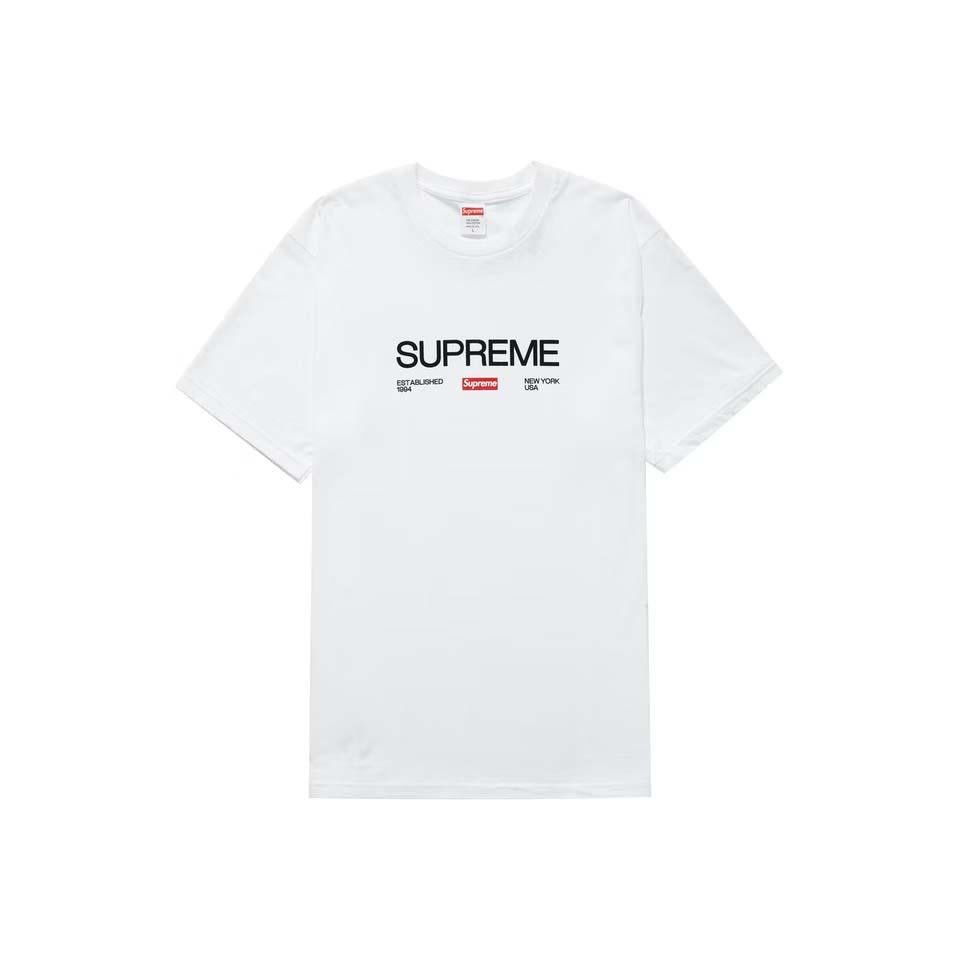 Camiseta Supreme Est. 1994 Logo Blancas | Supreme 431EX